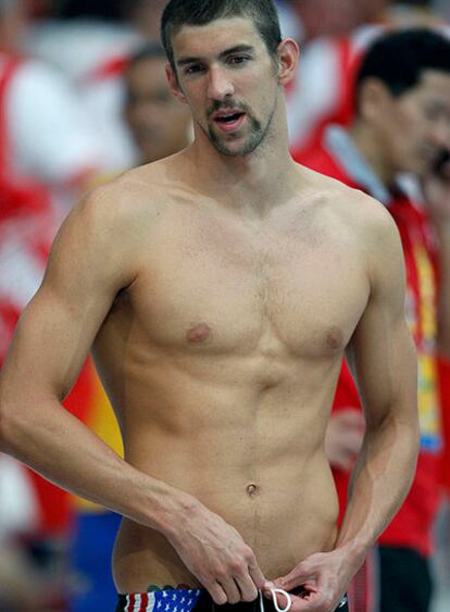 Michael Phelps, en los Juegos Olímpicos de Pekín.