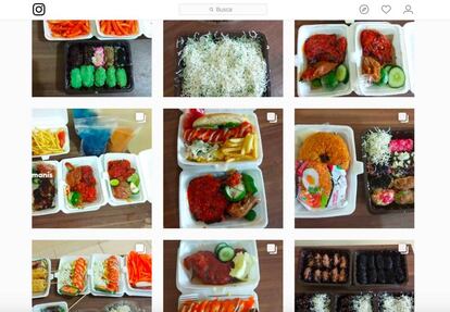 Algunos de los platos que ofrece Rafa Corner en su Instagram