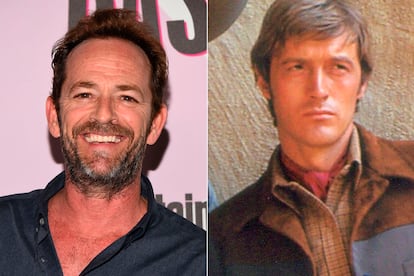 Luke Perry interpretó a Scott Lancer

Once upon a time in Hollywood será la última película de Dylan, de Sensación de Vivir, antes de fallecer de forma imprevista en marzo de 2019 tras un derrame cerebral. Interpreta a un personaje de ficción conocido por el western Lancer (e interpretado en su día por Wayne Munder).