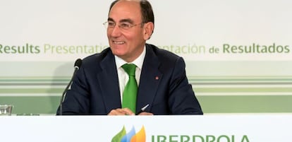 El presidente de Iberdrola, Ignacio Sánchez Galán.