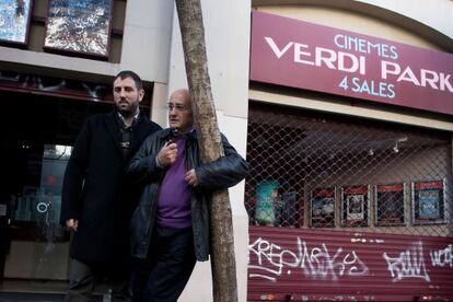 Enric i Adrià Pérez, responsables dels cinemes Verdi.
