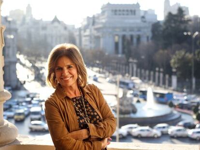 Ana Botella, el martes pasado, en el Palacio de Cibeles. 