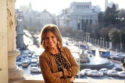 Ana Botella, el martes pasado, en el Palacio de Cibeles.