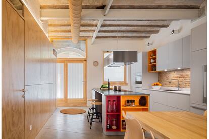 Casa Passivhaus en el barrio del Poblenou de Barcelona.