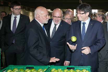 Carles Mundó, Antoni Amblas, Jordi Baiget i Carles Puigdemont.