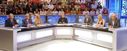 Una imagen del desaparecido programa 'La noria'.