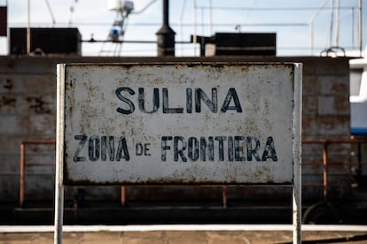 Aquí, en la desembocadura del Danubio en el mar Negro, acaba la Unión Europea.