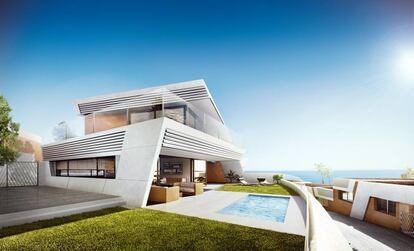 Residencial Eden de Kronos Homes, situado en Mijas (Málaga).