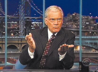 <b>David Letterman asiste encantado al duelo</b>