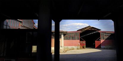 Interior del antiguo mercado de frutas y verduras de Legazpi.