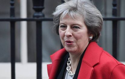 La primera ministra británica Theresa May.