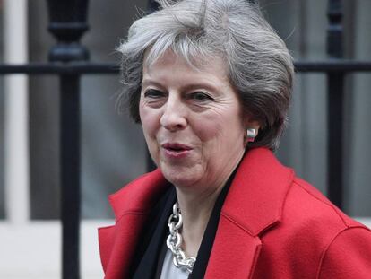 La primera ministra brit&aacute;nica Theresa May.