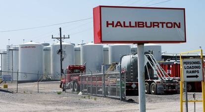 Instalaciones de Halliburtonen Port Fourchon, Louisiana (EE UU)