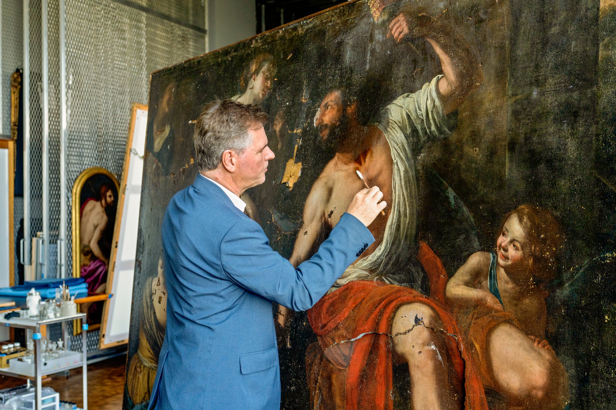 De Beirut a California, el viaje singular de Artemisia Gentileschi: así acabó una pintura de la artista italiana en el museo Getty de Los Ángeles