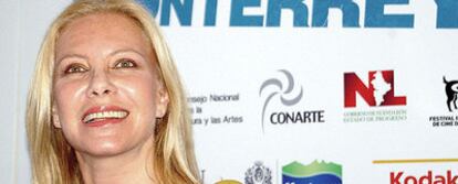 Cecilia Roth, durante la conferencia de prensa en el Festival Internacional de Cine de Monterrey.