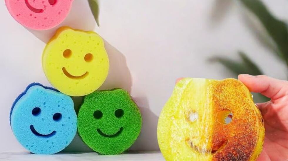 Esponjas multiusos para limpiar cualquier superficie.