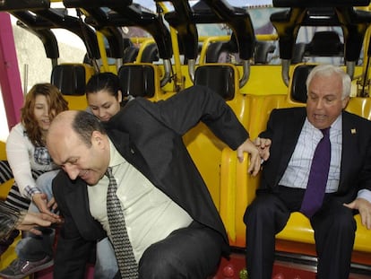 Rogelio Martínez junto a José Luis Baltar