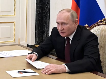 Vladimir Putin, presidente de Rusia
21/02/2022
