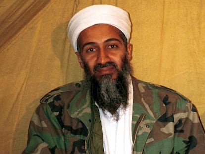 Foto sem data de Osama Bin Laden.