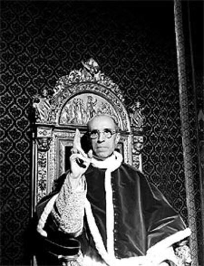 Pío XII, en una fotografía tomada en 1945.