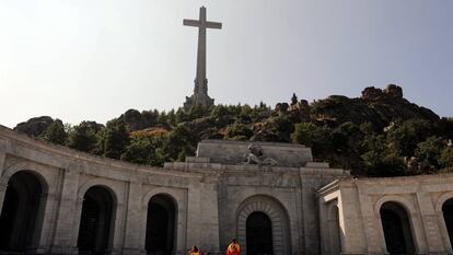 Entrada al Valle de los Caídos.