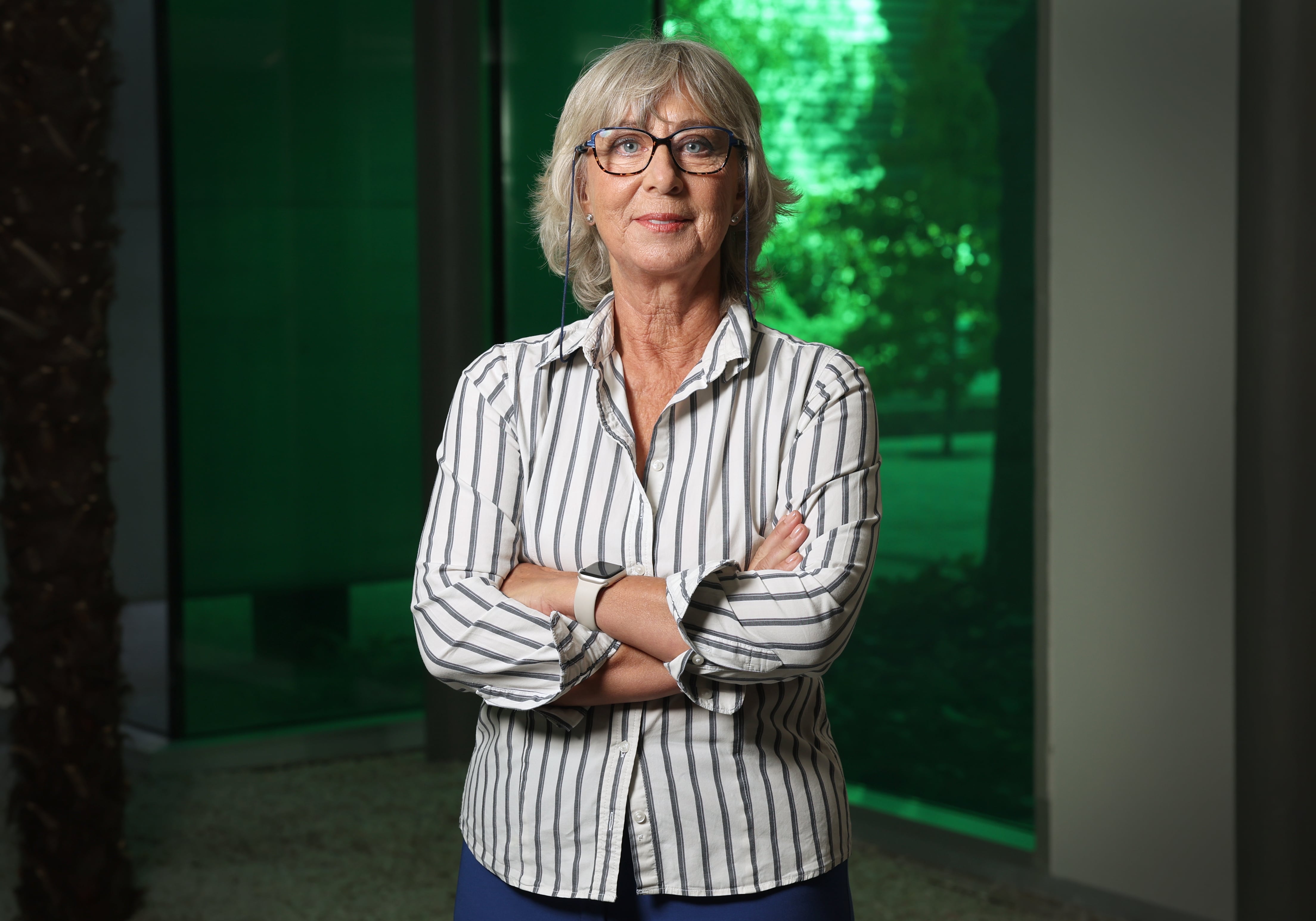 Argelia Castaño, presidenta de la Comisión Permanente de la Comisión Interministerial de Biomonitorización Humana (CIBMH), en el Centro Nacional de Sanidad Ambiental. 