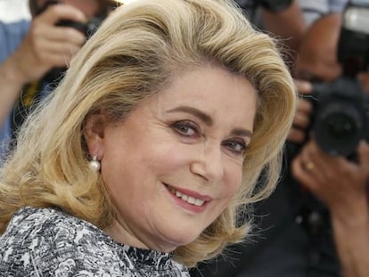 Catherine Deneuve, no festival de Cannes de 2015