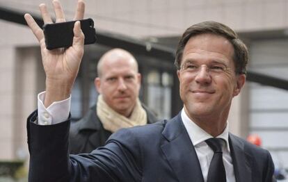 El primer ministro holand&eacute;s, Mark Rutte. 