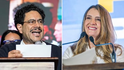 Iván Cepeda y Paloma Valencia.