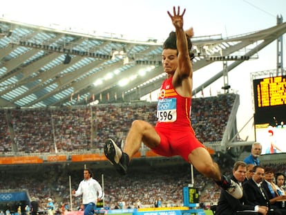 Yago Lamela, en los Juegos de Atenas 2004.