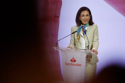 Ana Botín, presidenta del Banco Santander.