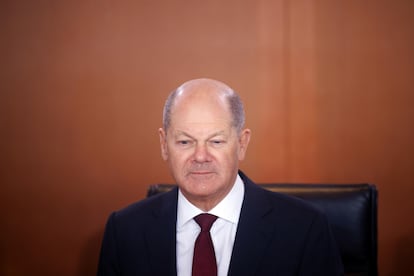 German Chancellor Olaf Scholz