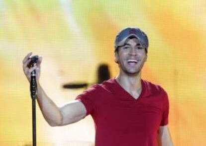 Enrique Iglesias, en su gira ' Sex and Love Tour'.