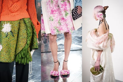 Detalles de la colección de Dior.