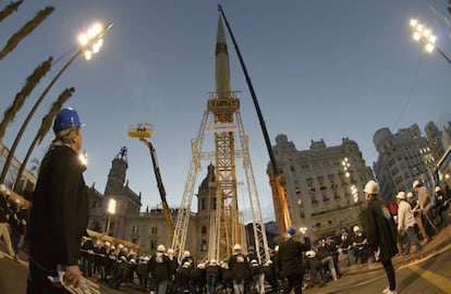 Falla municipal de Valencia en 2017.