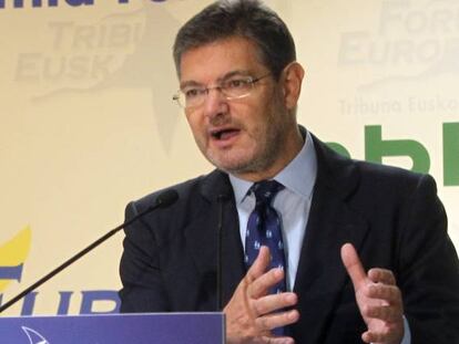 Rafael Catal&aacute;, ministro de Justicia