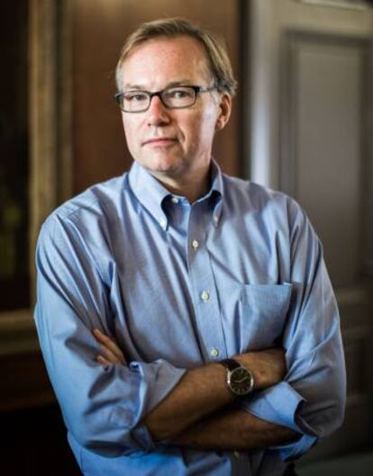 El periodista estadounidense Steve Coll.
