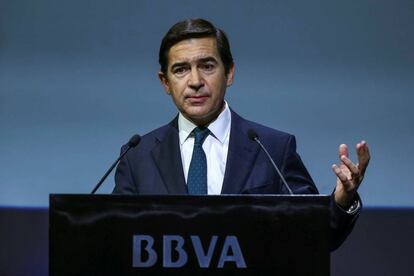 Carlos Torres, presidente del BBVA. En vídeo, sus declaraciones sobre el escándalo de Villarejo.