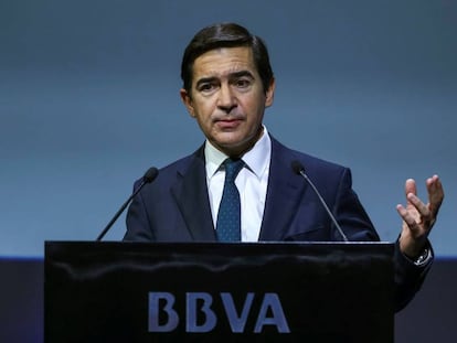 Carlos Torres, presidente del BBVA. En vídeo, sus declaraciones sobre el escándalo de Villarejo.