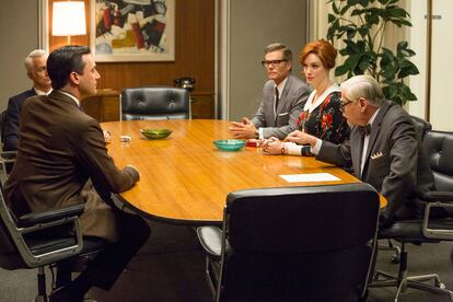 ‘Mad Men’ da buena cuenta de un fenómeno al que las creativas están acostumbradas: varones monopolizando la conversación con condescendencia.