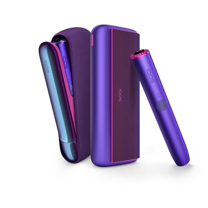 IQOS ILUMA NEON PURPLE es la nueva edición limitada del dispositivo de IQOS.