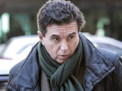 Jaume Matas, expresidente balear, tras ser condenado por cohecho.