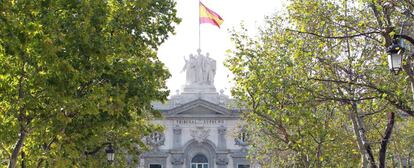 Sede del Tribunal Supremo, en Madrid.