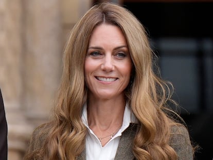 La princesa Kate Middleton en su visita al Museo de Historia Natural de Londres, el 4 de septiembre de 2025.