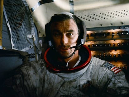 Eugene Cernan, no Apolo 17