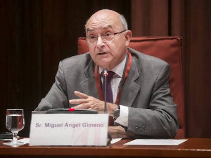 El jutge Miguel Ángel Gimeno.