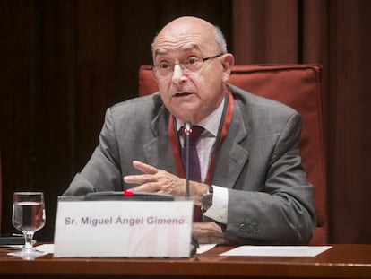 El director de l'OAC Miguel Ángel Gimeno.