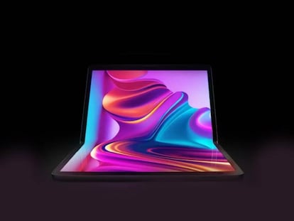 LG Gram Fold, anunciado este portátil que tiene una pantalla plegable como gran novedad