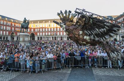 Pasacalles barroco, en octubre de 2017.