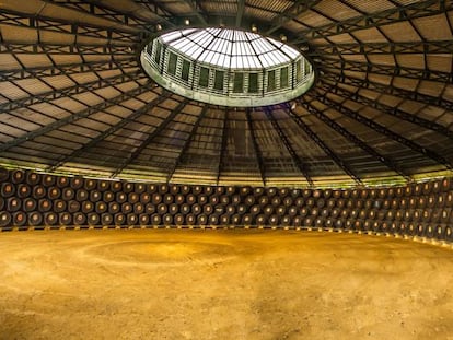 La bodega jerezana de González Byass recibe 220.000 visitantes cada año.